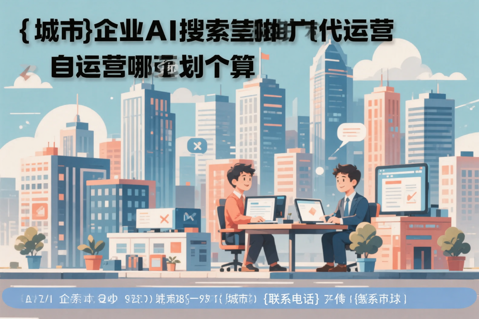 凉山企业AI搜索推广代运营和自运营哪个更划算