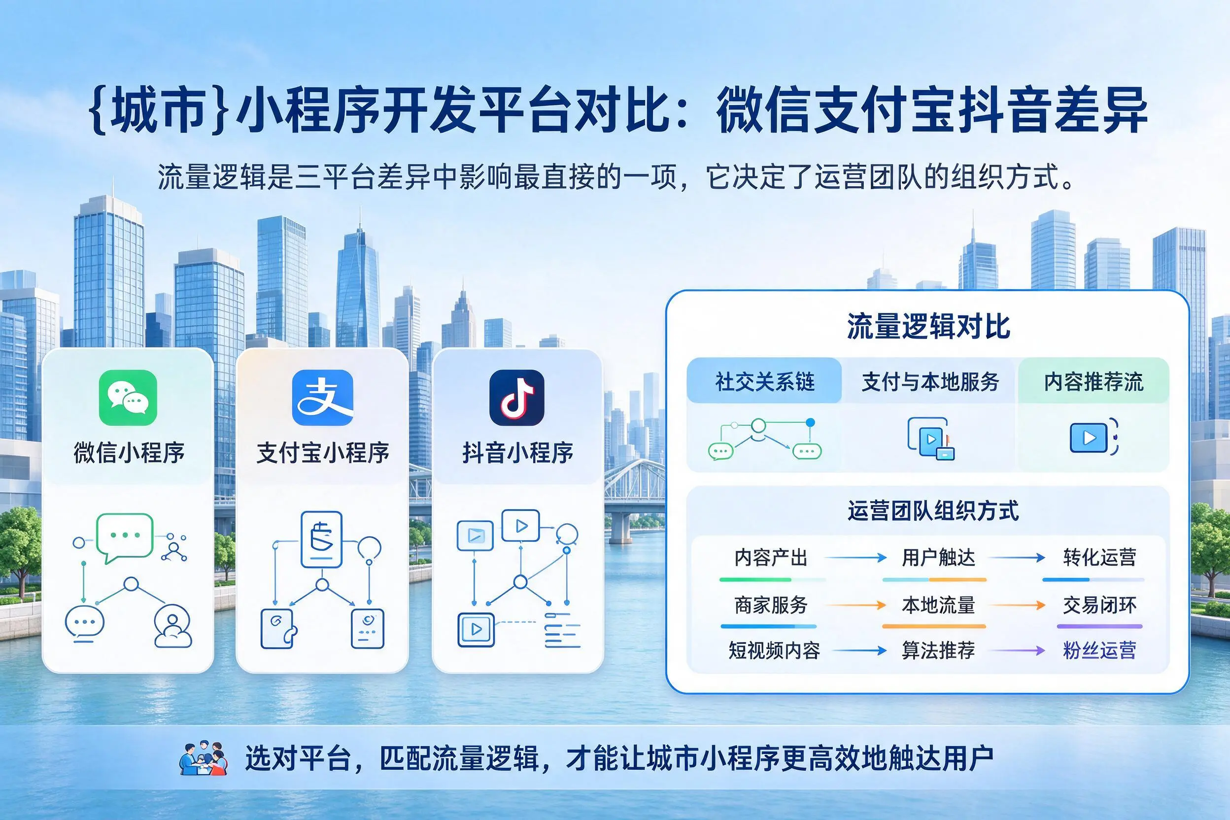 凉山小程序开发平台对比：微信支付宝抖音差异