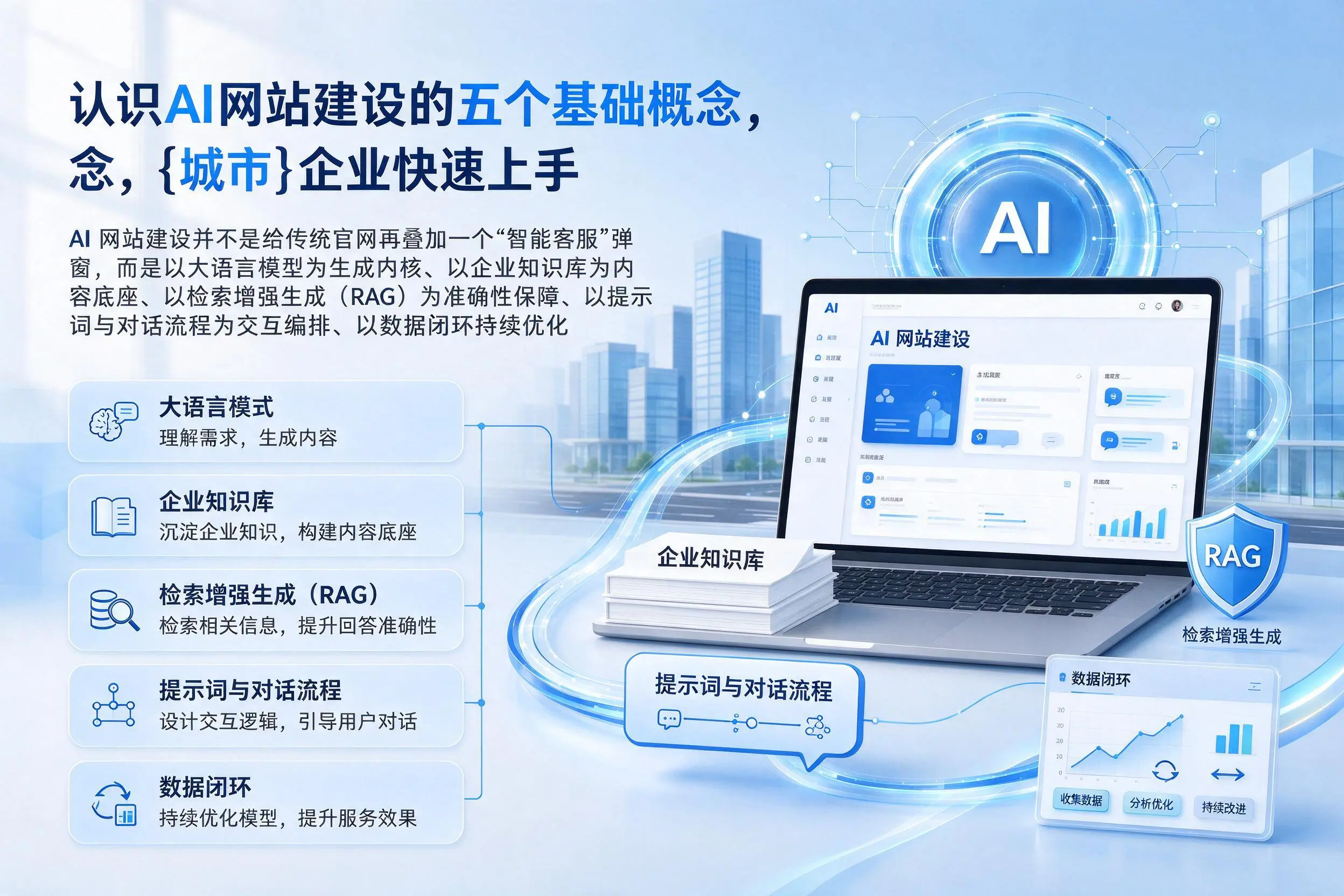 认识AI网站建设的五个基础概念,凉山企业快速上手